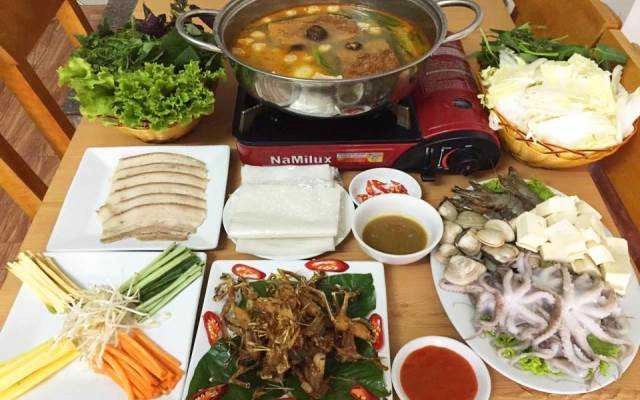 Quán Ăn Quán Cỏ - Bánh Tráng Cuốn Thịt Heo