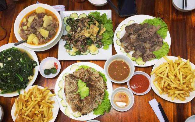 Quán Ăn Thế Giới Bò Tươi