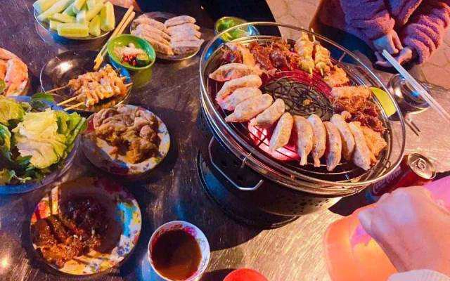 Quán Ăn Tự Nướng Hoa Dân
