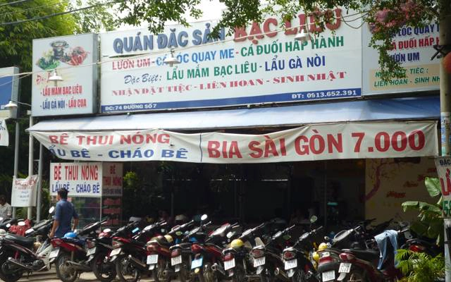 Quán Ăn Quán Đặc Sản Bạc Liêu - Bê Thui