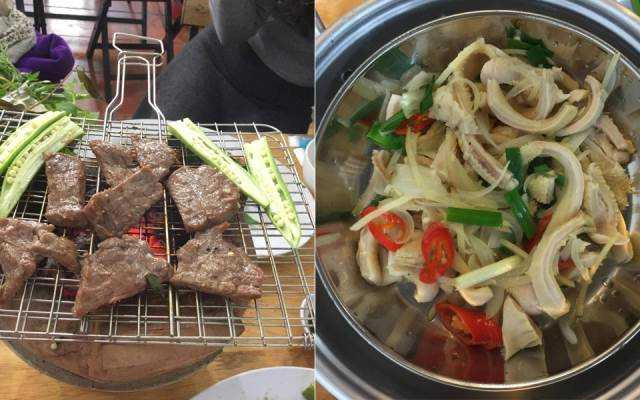 Quán Nhậu A Châu Quán - Bò Tơ Rau Rừng