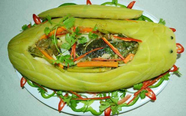 Quán Nhậu Cao Nguyên - Cá Lóc Hấp Bầu