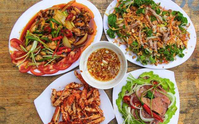 Quán Nhậu Cây Sưa Quán - Các Món Nhậu