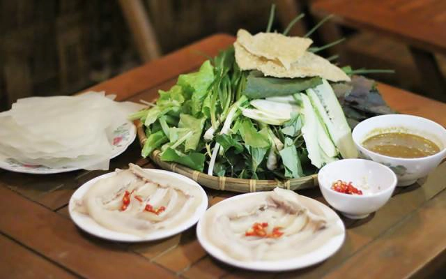 Quán Ăn Quê Nhà - Bánh Tráng Thịt Heo