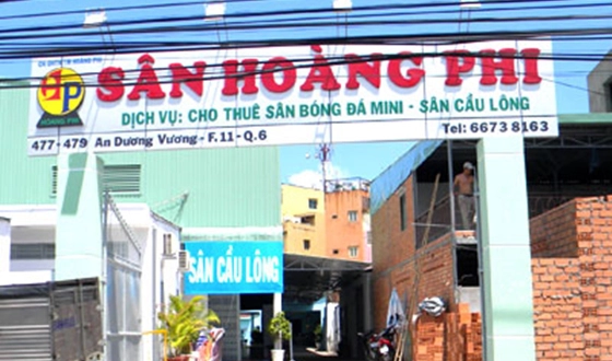 Sân bóng đá Hoàng Phi