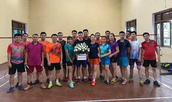 Sân cầu lông Trường cao đẳng Y Thái Nguyên