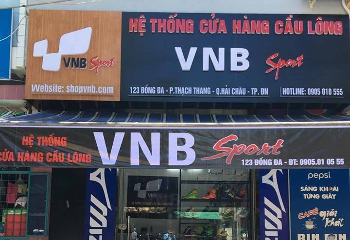 Shop cầu lông VNB Đà Nẵng