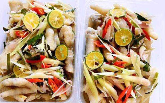 Shop online Bếp Bình An - Chân Gà Sả Ớt Online