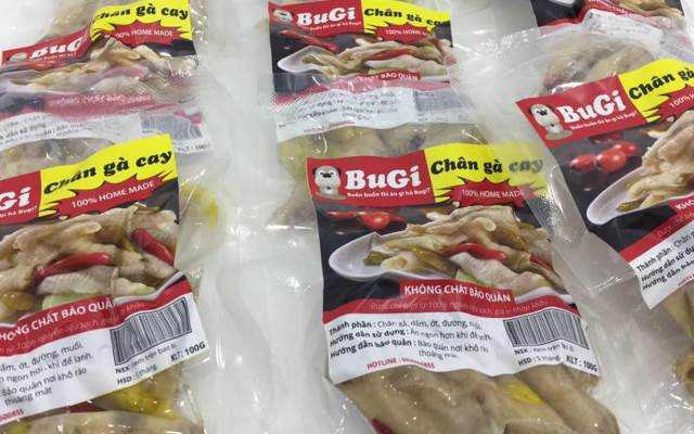 Shop online Bugi Food - Chân Gà Cay Online