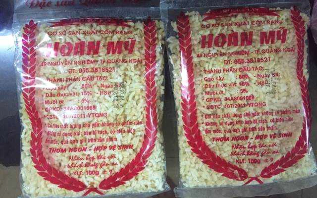 Shop online Cốm Rang Hoàn Mỹ