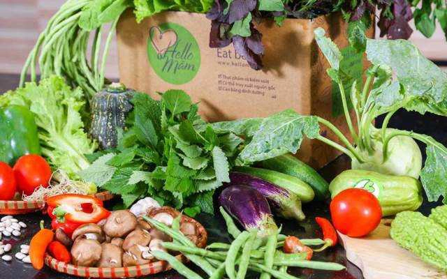 Shop online Hello Măm - Thực Phẩm Sạch Online