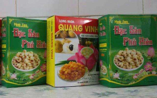 Shop online Hưng Yên - Long Nhãn, Hạt Sen, Bột Sắn Dây