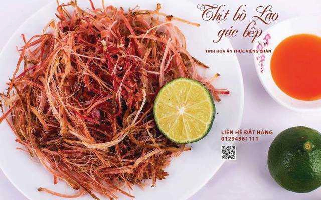 Shop online Lythomi - Bò Khô Laos Gác Bếp