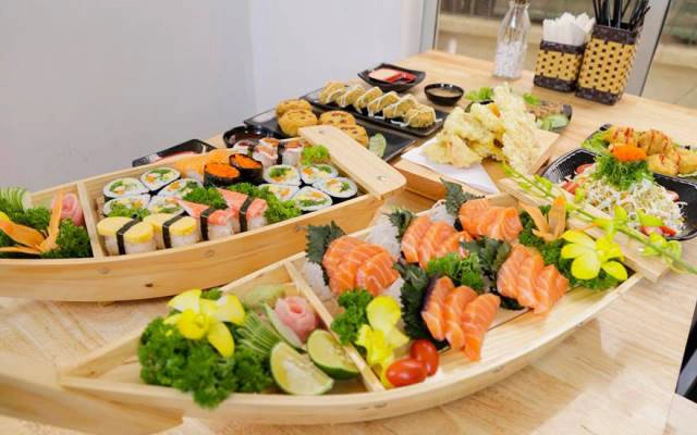 Quán Ăn Sushi Garden