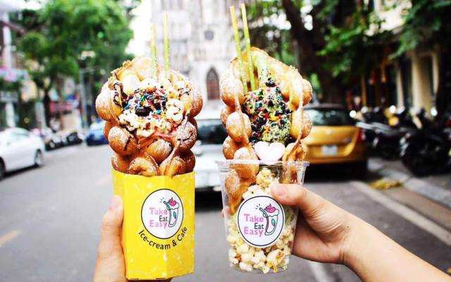 Take Eat Easy Ice Cream & Cafe - Trung Tự