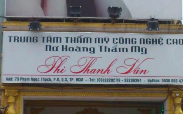 Thẩm Mỹ Viện Nữ Hoàng Thẩm Mỹ Phi Thanh Vân