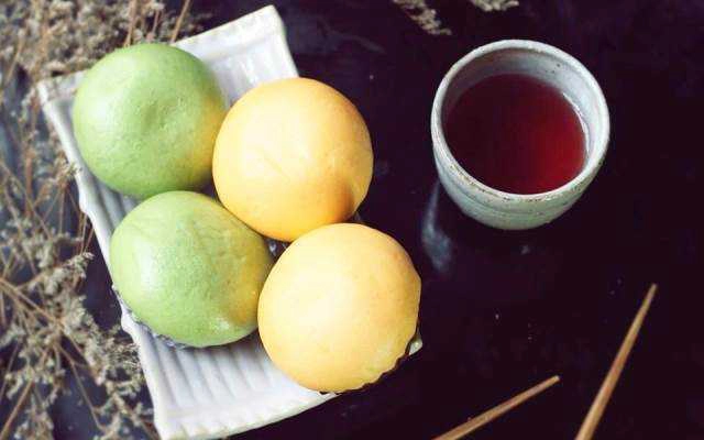 Tiệm Bánh My Homeee - Bánh Bao Trứng Muối Trà Xanh