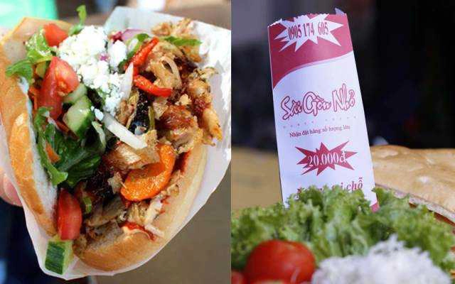 Tiệm Bánh Sài Gòn Nhỏ - Bánh Mì Kẹp Thịt Nướng
