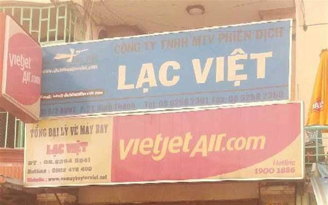 Tổng Đại Lý Vé Máy Bay Lạc Việt - Xô Viết Nghệ Tĩnh
