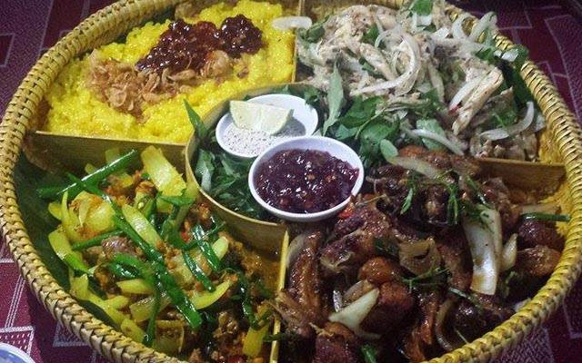 Quán Ăn Trúc Quán - Cá Lóc Nằm Bẹ Chuối