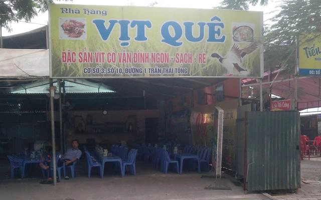 Quán Ăn Vịt Quê - Trần Thái Tông