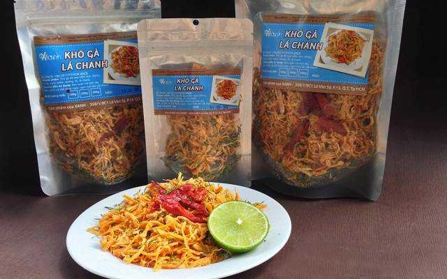 Xanh - Khô Gà Lá Chanh - Shop Online