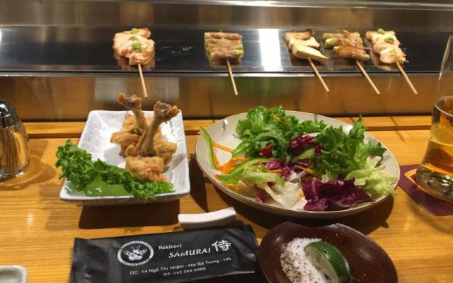Quán Ăn Yakitori Samurai - Ẩm Thực Nhật Bản