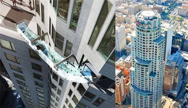 Bạn có dám “quăng mình” trên cầu trượt trong suốt ở độ cao 305m?