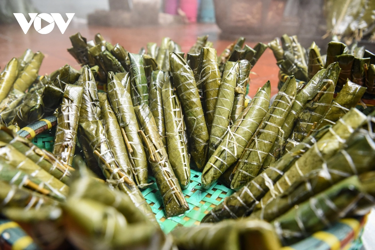 Bánh tẻ làng Chờ Bắc Ninh - Thơm thảo hương vị ngày xuân
