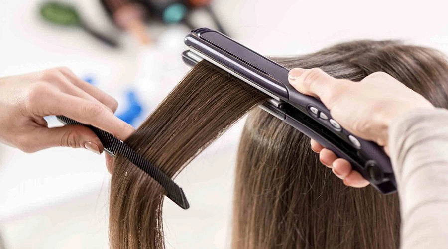 Cách để duỗi thẳng tóc an toàn