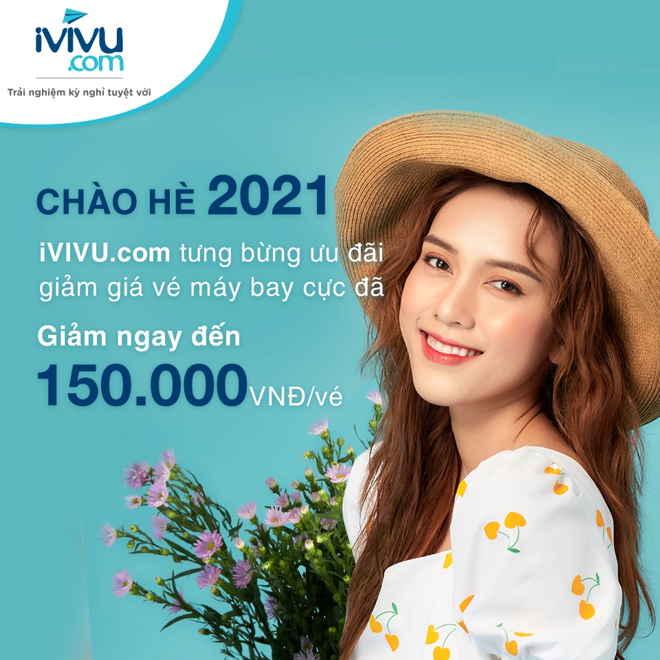 Chào hè 2021 đặt vé máy bay tại placevietnam.com nhận ngay ưu đãi hấp dẫn giảm giá vé trực tiếp