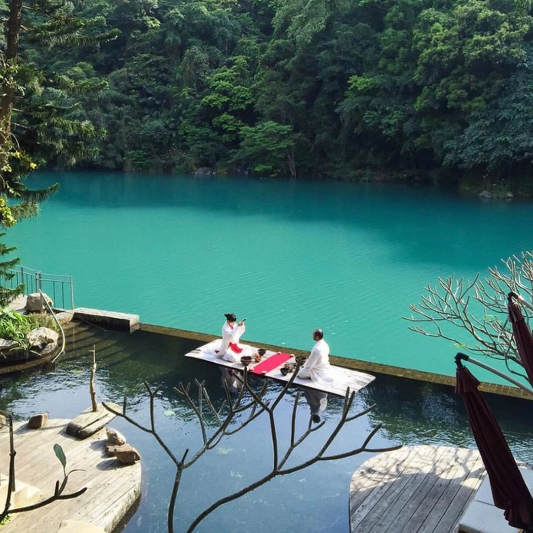 Check-in Volando Urai Spring Spa & Resort tắm suối khoáng nóng view rừng ở Đài Loan