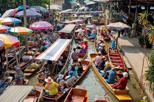 Chợ nổi - nét đặc sắc ở Đông Nam Á