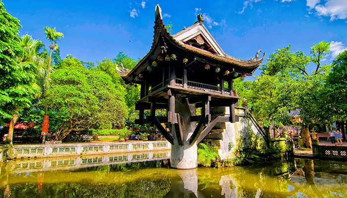 Chùa Một Cột Hà Nội - Kiến trúc độc đáo nằm giữa lòng thủ đô