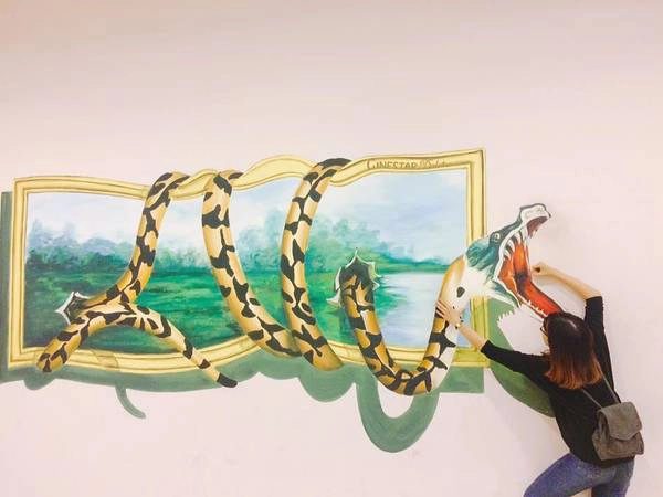 Chụp hình thả ga với phòng tranh 3D ngay trung tâm Đà Lạt