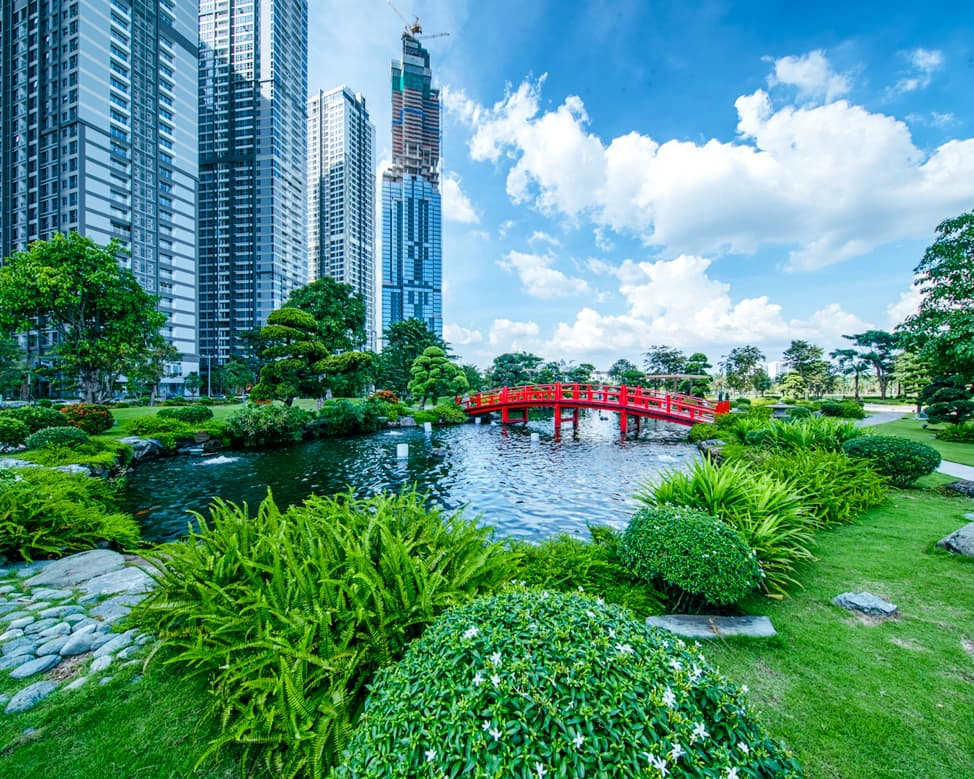 Công viên Vinhomes Central Park - “Background” sống ảo triệu like