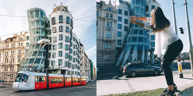 Dancing House - Toà nhà ‘nhảy múa’ độc lạ ở Cộng hoà Séc