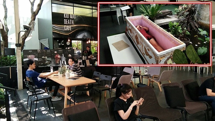Đi Bangkok uống cà phê ở quán ‘cà phê đám tang’