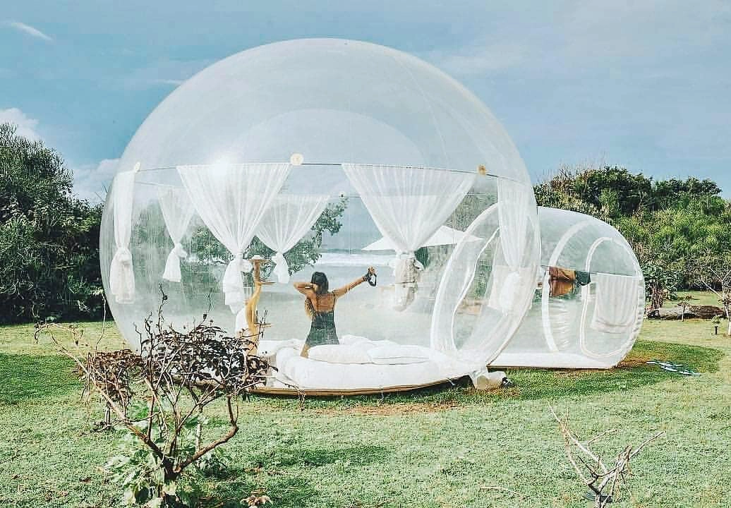 Độc nhất vô nhị căn phòng bong bóng trong suốt hiếm người biết ở Bali