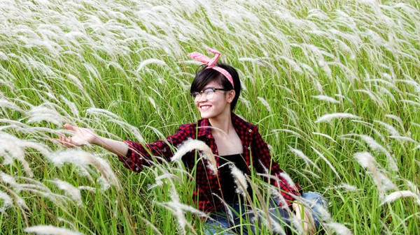 Đổi gió cuối tuần ở cánh đồng lau Long An