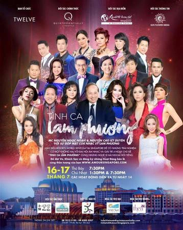 Du lịch Singapore tháng 7 xem show diễn Thúy Nga Paris By Night
