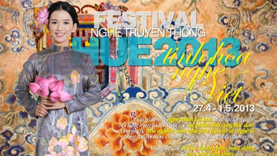 Festival nghề truyền thống Huế 2013