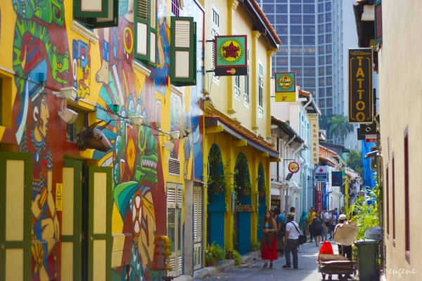 Haji Lane khu phố ‘chất lừ’ của Singapore khiến giới trẻ mê tít