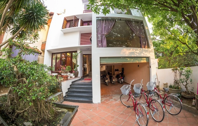 Homestay hoài cổ với nội thất tre