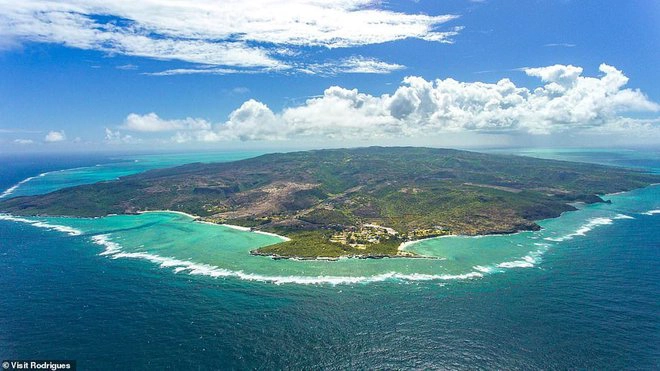 Hòn đảo Rodrigues được ví như thiên đường ở Mauritius