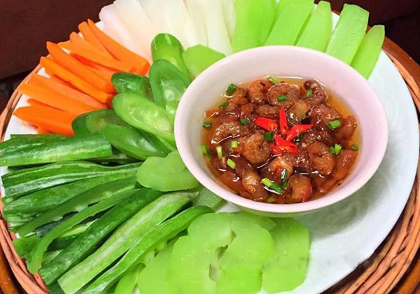 Hướng dẫn làm món ba chỉ tôm khô kho quẹt ngon xuất sắc