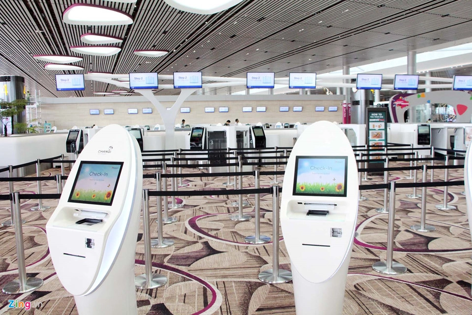 Khám phá nhà ga Terminal 4 sân bay Changi mới khai trương cực hiện đại