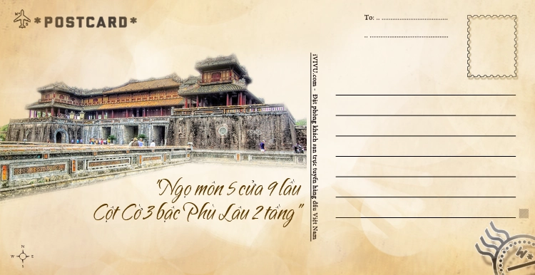 Kinh thành Huế - placevietnam Postcard