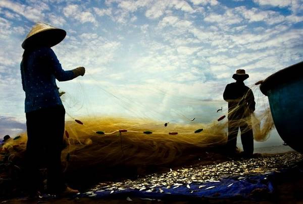 Làng chài bình yên ven biển Vũng Tàu