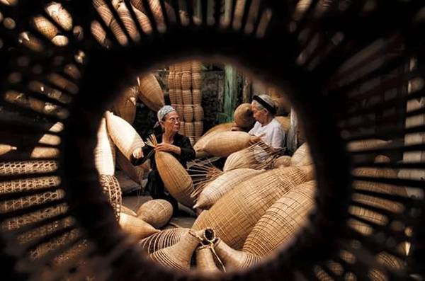 Làng nghề đan đó hơn 200 năm tuổi